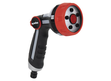 Cofan – Pistola de Riego con Control de Caudal | 5 Modos de Riego | Ultraligera y Ergonómica